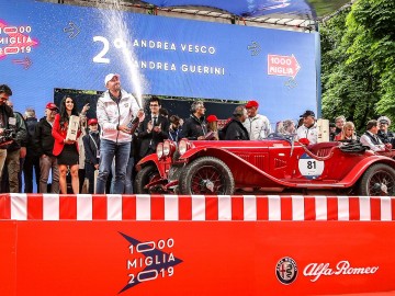 Alfa Romeo triumfuje w 1000 Miglia 2019