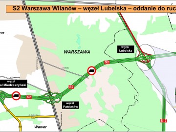 Południowa Obwodnica Warszawy dłuższa o 15 km