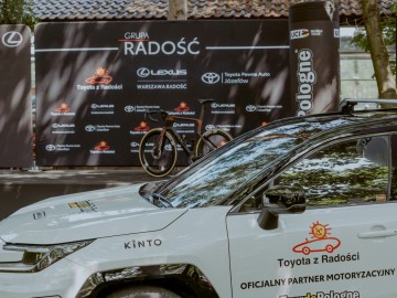 Toyota i Lexus wesprze Tour de Pologne