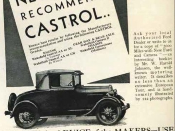 Castrol i Ford – od 100 lat razem