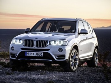 BMW X3 face lift – Delikatny puder
