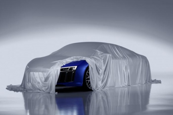 Audi R8 z laserowymi reflektorami