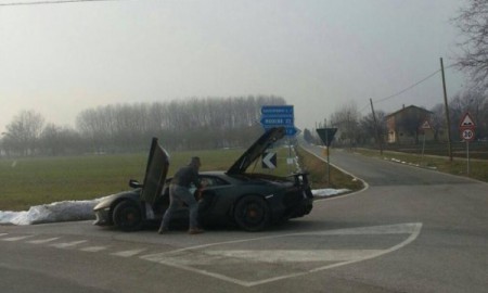 Pechowe testy Lamborghini