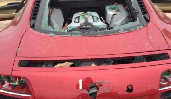 Audi R8 zniszczone przez żonę bo…