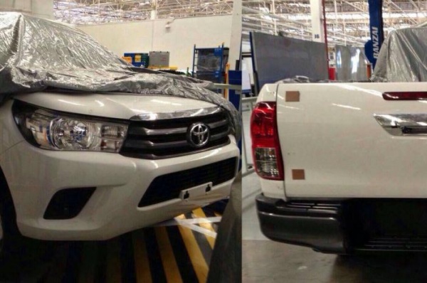 Nowa Toyota Hilux na szpiegowskich zdjęciach