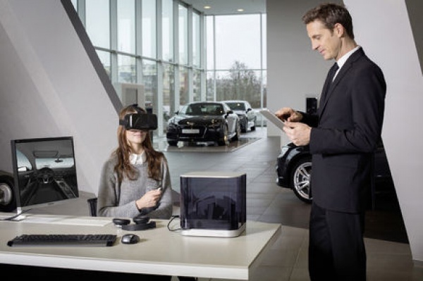 Audi VR experience - salon samochodowy w okularach