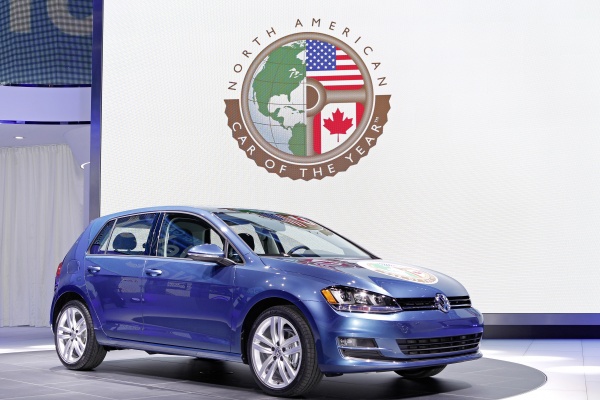 VW Golf z tyułem North American Car of the Year