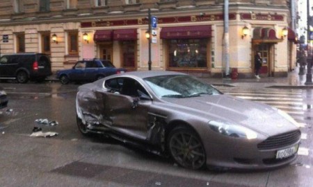 15-letni piłkarz rozbił nowego Aston Martina