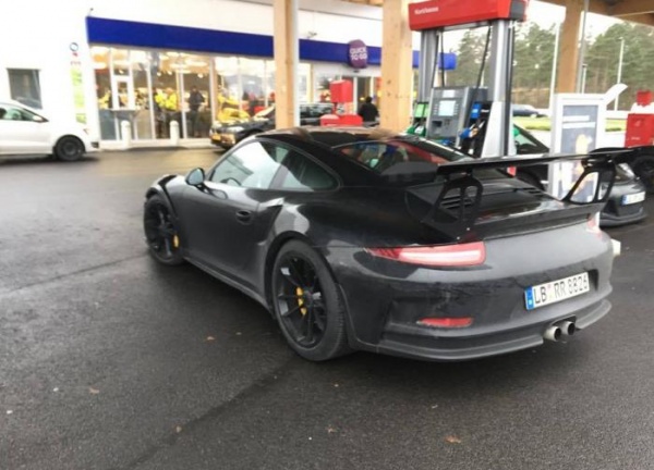 Porsche 911 GT3 RS zauważony w Szwecji