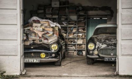 100 starych aut w szopie