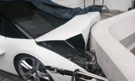 Parkingowy skasował Lamborghini Gallardo Spyder