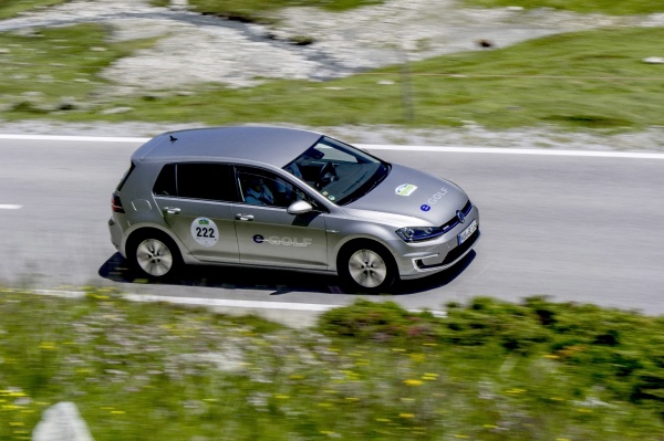 Podwójne zwycięstwo VW w Silvretta E-Auto Rallye