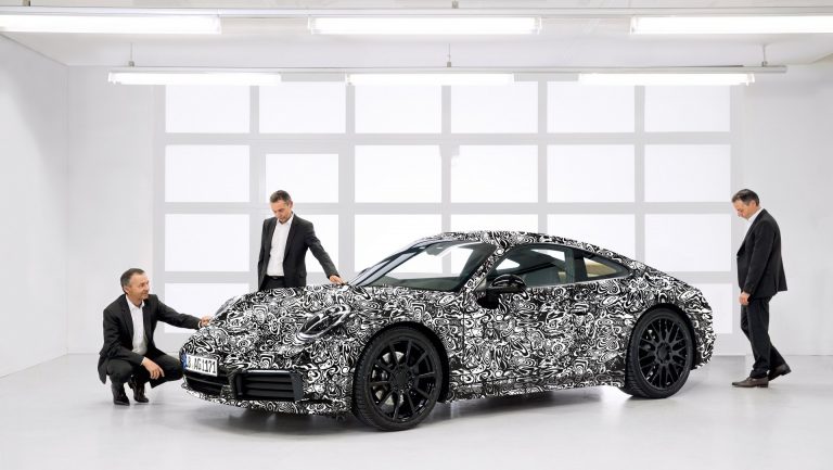 Hybrydowe nowe Porsche 911