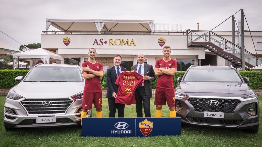 Hyundai partnerem klubu AS Roma
