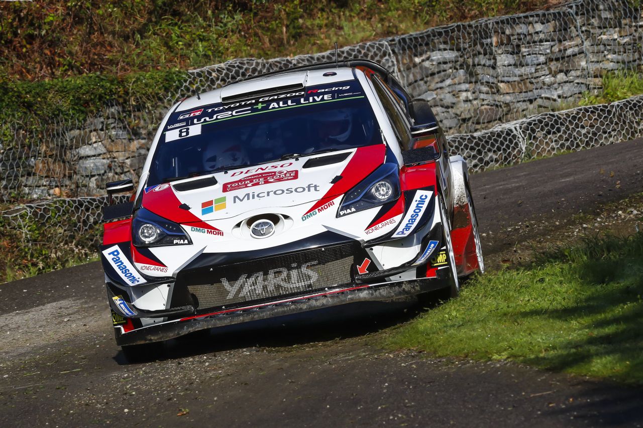 Toyota Yaris WRC na niemieckich drogach