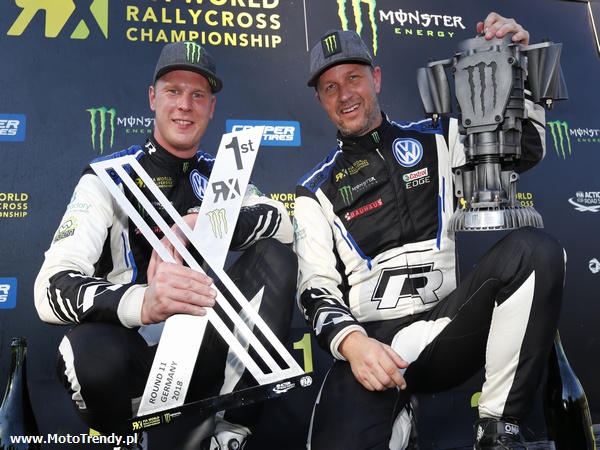 Zespół PSRX Volkswagen Szwecja Mistrzami Świata FIA w Rallycrossie