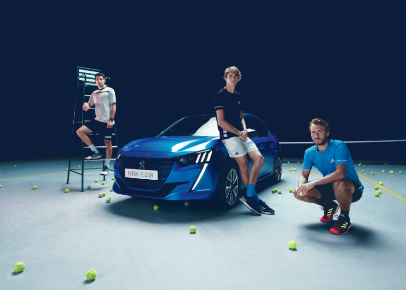 Peugeot podczas Turnieju Rolanda Garrosa 2019