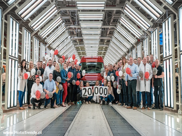 20 000 MAN TGE opuścił linię produkcyjną fabryki Volkswagen Poznań