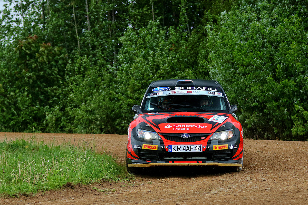  Subaru Poland Rally Team w Rajdzie Žemaitija