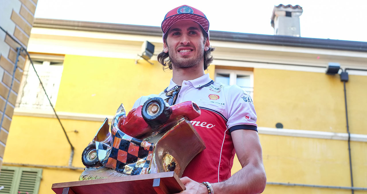 Antonio Giovinazzi z „Trofeo Bandini"