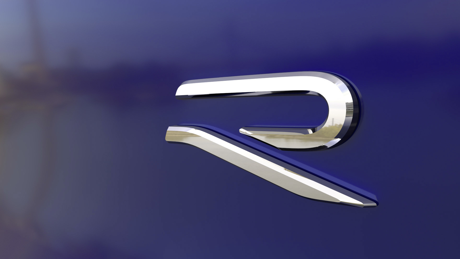 Volkswagen R z nowym logo