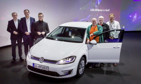 Volkswagen dostarczył 100-tysięcznego e-Golfa