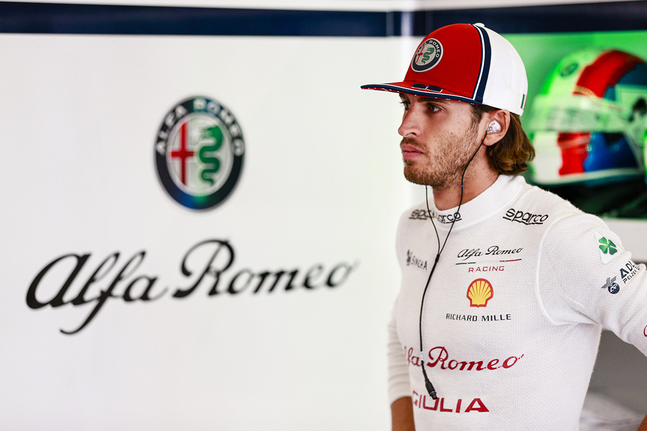 Antonio Giovinazzi w zespole Alfy