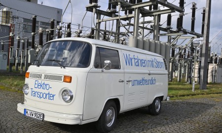  Volkswagen Elektro-Transporter na wystawie Techno Classica