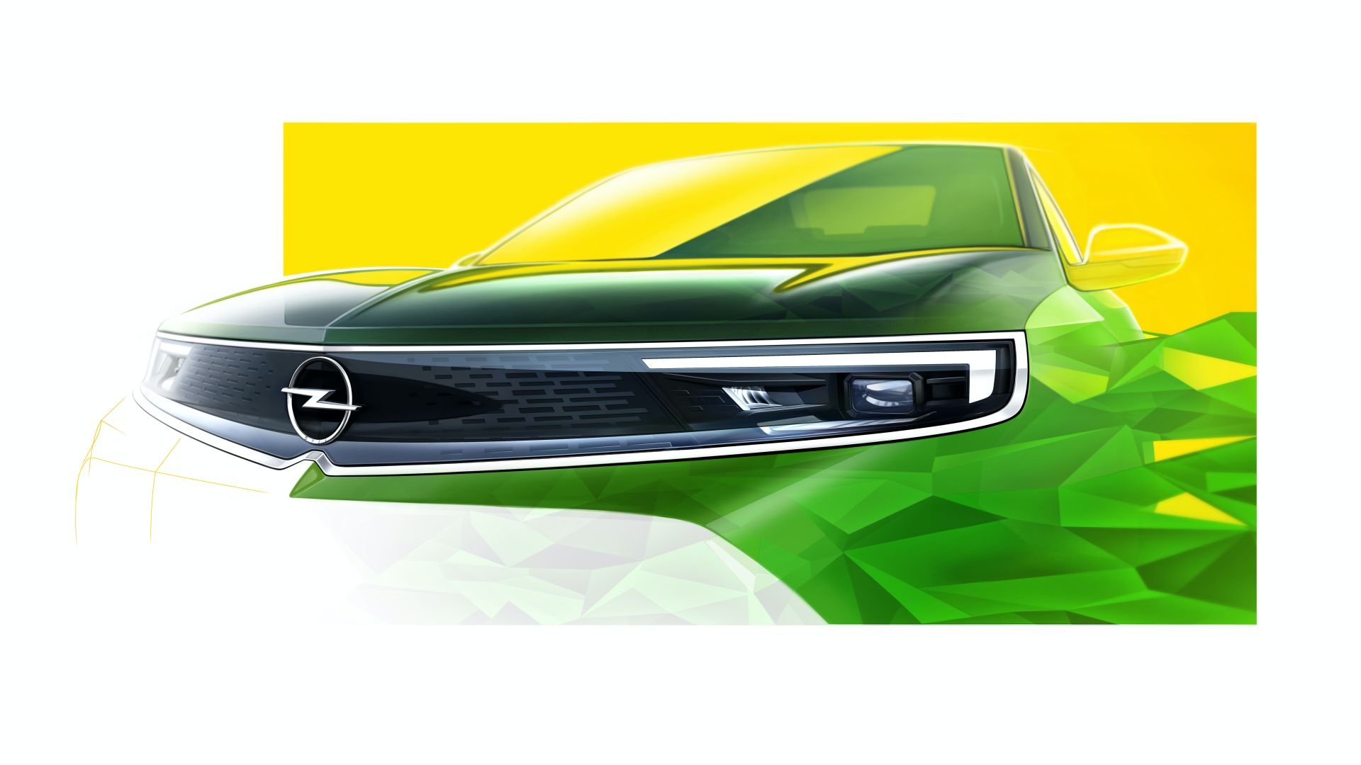 Opel Mokka 2021 – Kolejne szkice