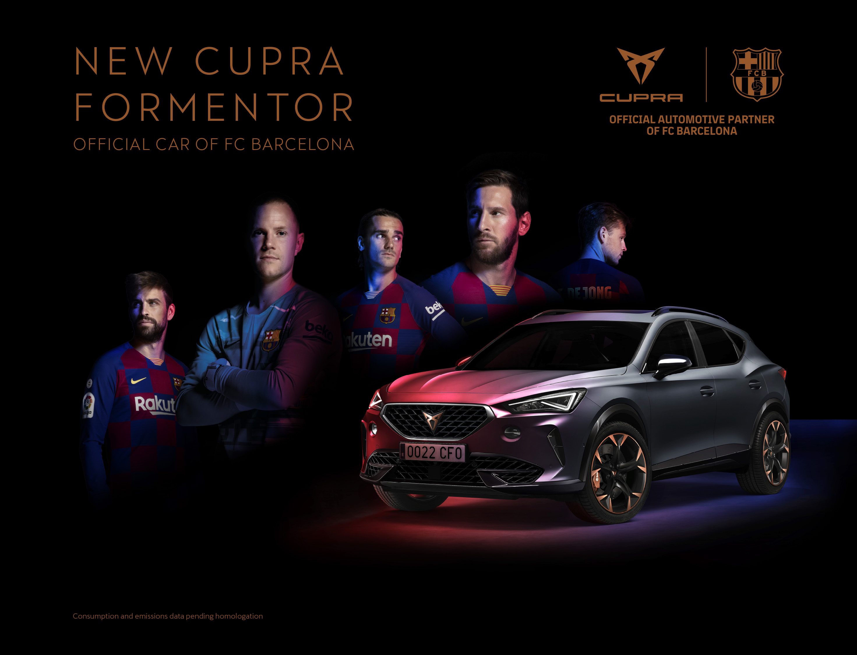Cupra Formentor oficjalnym samochodem FC Barcelona