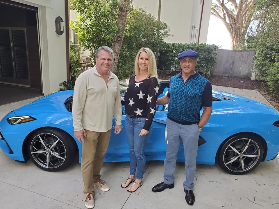 Sylvester Stallone sprawił sobie cabrio Corvette C8