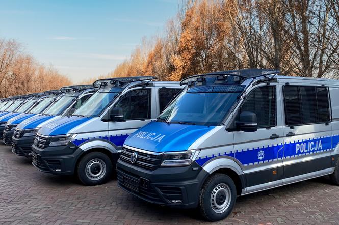 Nowe Volkswageny Crafter dla polskiej policji