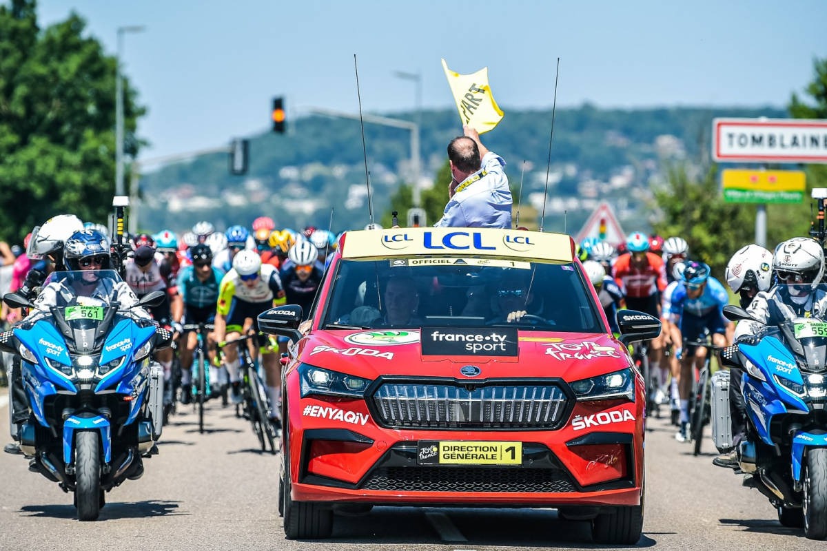 Škoda po raz 20. wspiera Tour de France