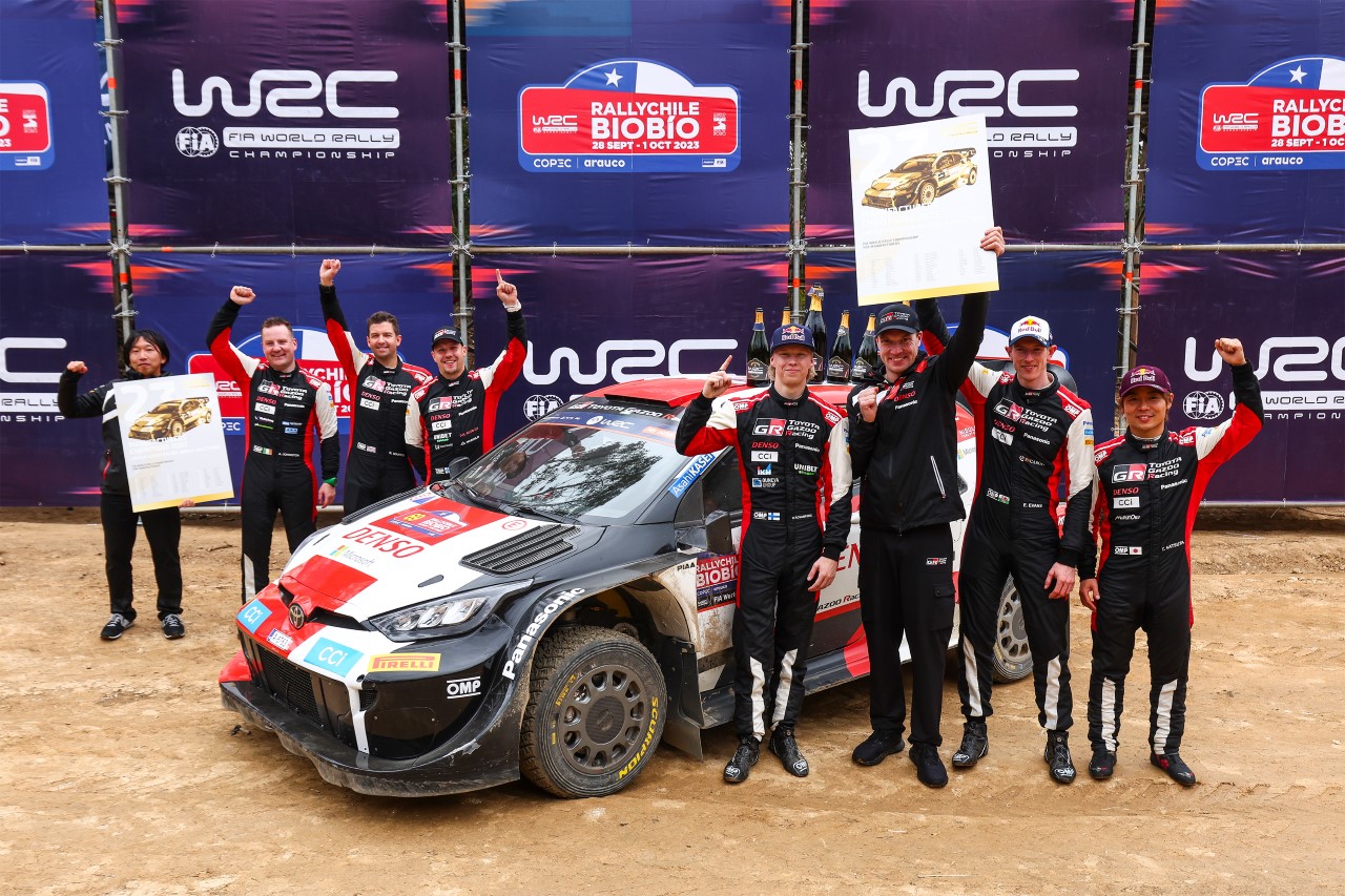 Toyota z mistrzowskim tytułem w WRC