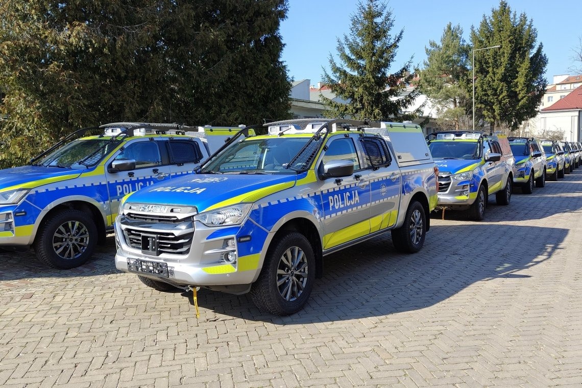 Isuzu D-Max zasili policyjną flotę