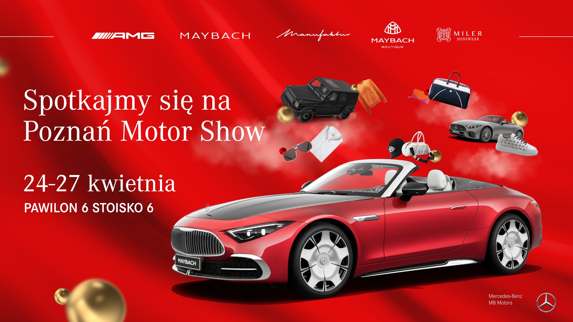 Mercedes na Poznań Motor Show 2025