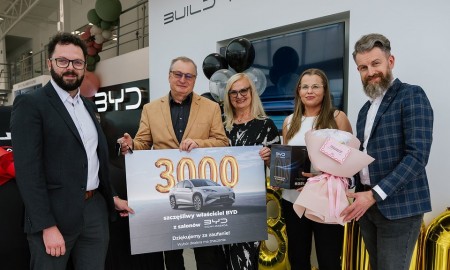 3000. samoch&oacute;d BYD w Polsce
