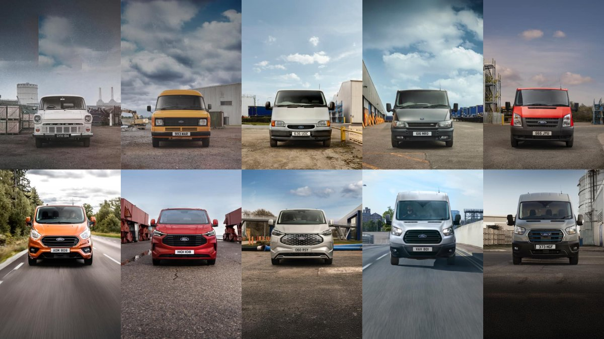 Ford Transit – 60 lat i 60 niezwykłych faktów