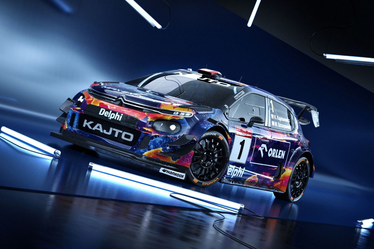 Kajetan Kajetanowicz w Citroënie C3 WRC