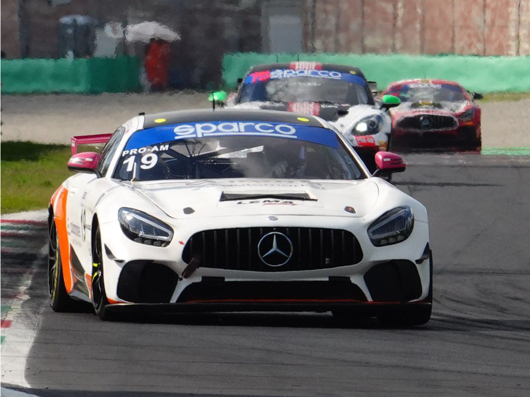 Kornelia Olkucka na torze Monza