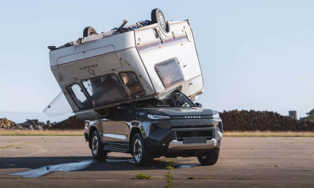 Test wytrzymałości Toyoty Hilux