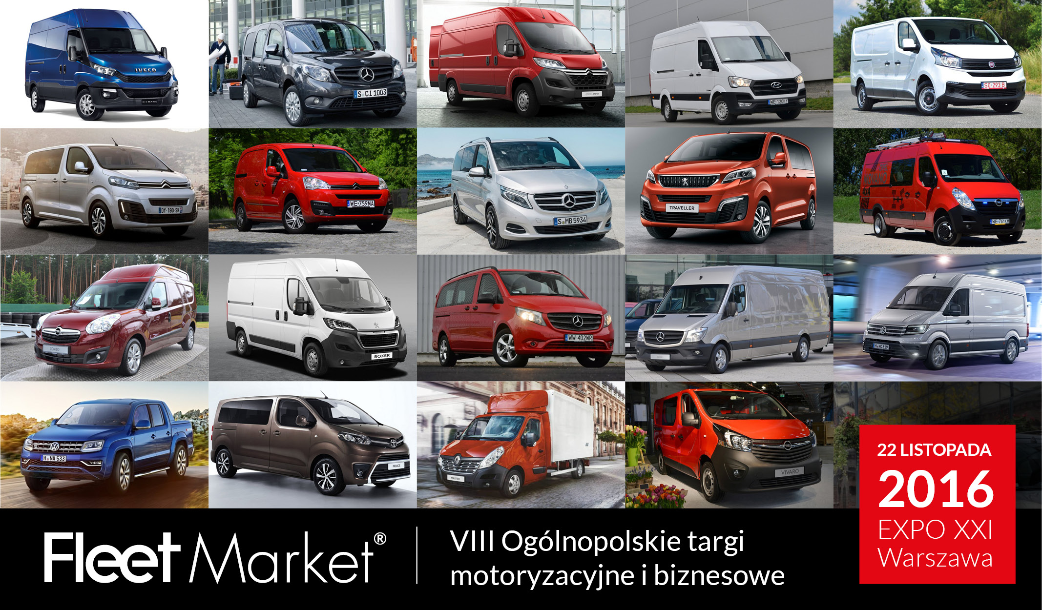 Samochody użytkowe na targach Fleet Market 2016
