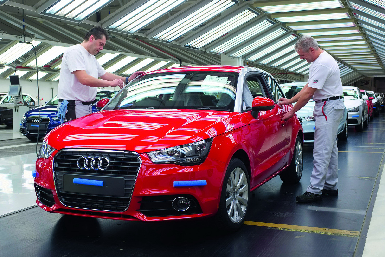 Audi wstrzymało produkcję w Brukseli