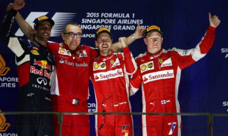 Sebastian Vettel – po raz czwarty w Singapurze