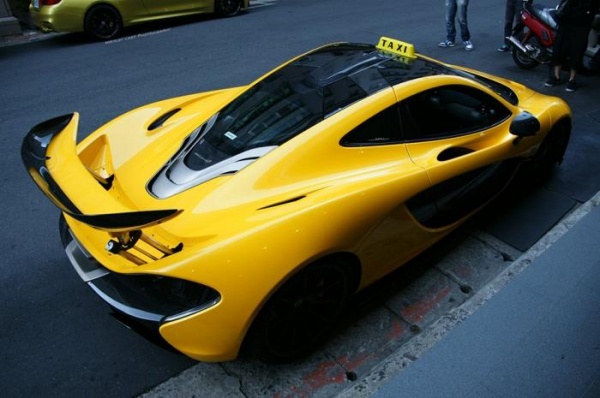 McLaren P1 jako taksówka