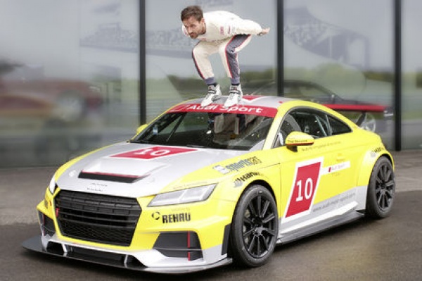 Sven Hannawald testuje wyścigowe Audi TT