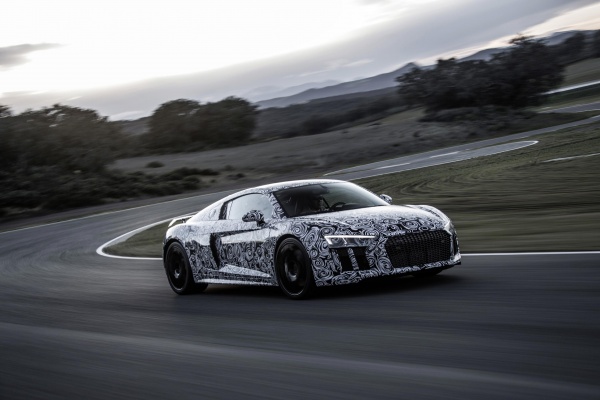 Audi R8 z ogumieniem Michelin